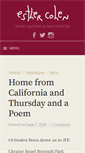 Mobile Screenshot of esthercohen.com